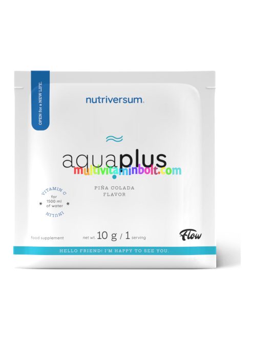 Aqua+ 10 g - pina colada - Nutriversum