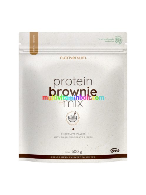 Protein Brownie Mix - 500 g - Nutriversum