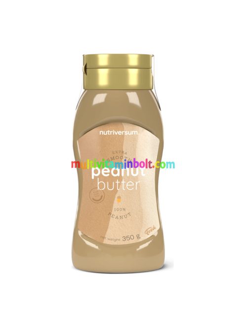 Peanut Butter mogyoróvaj - extra krémes - 350 g - Nutriversum