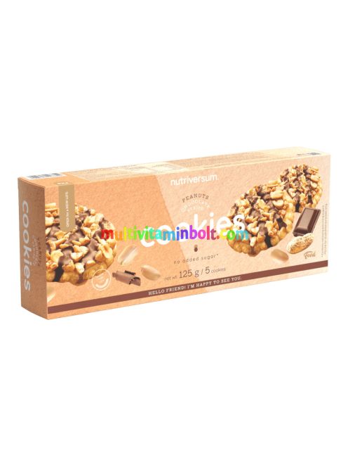 Cookies mogyorós keksz - 125 g - Nutriversum