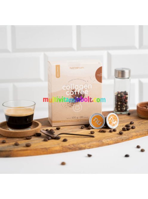 Collagen Coffee - ízesítetlen - 20 kapszula - Nutriversum