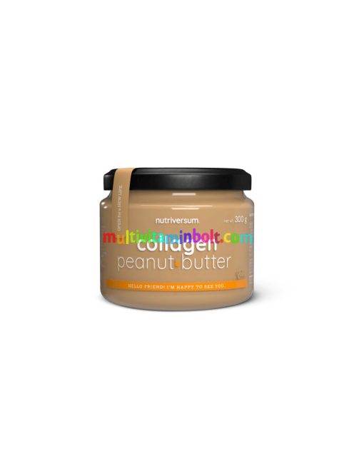 Collagen Peanut Butter - 300 g - natúr - Nutriversum