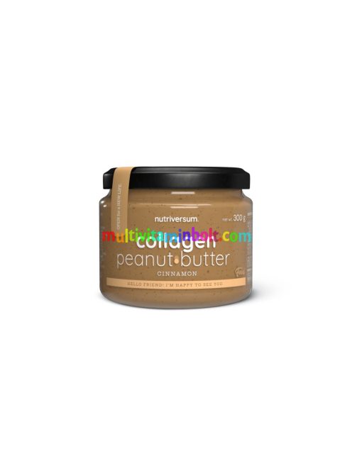 Collagen Peanut Butter - 300 g - fahéj - Nutriversum