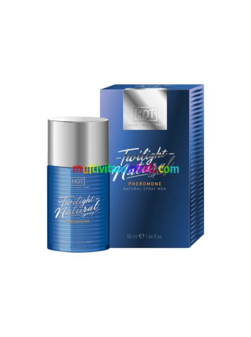HOT Twilight Natural - feromon parfüm férfiaknak (50ml) - illatmentes
