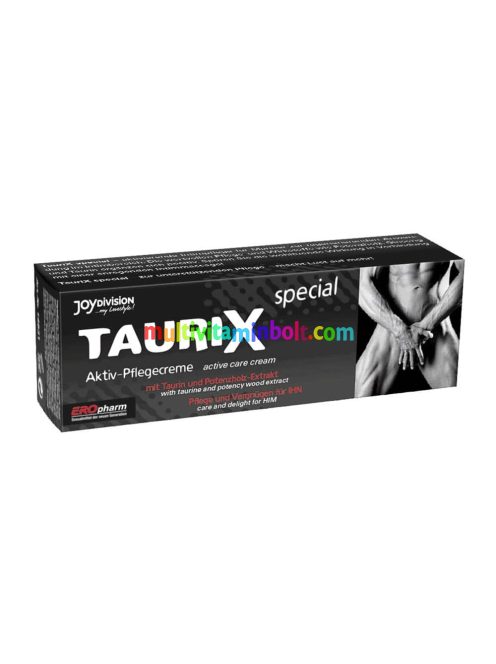 EROpharm - TauriX stimuláló, erekció elősegítő krém - 40 ml