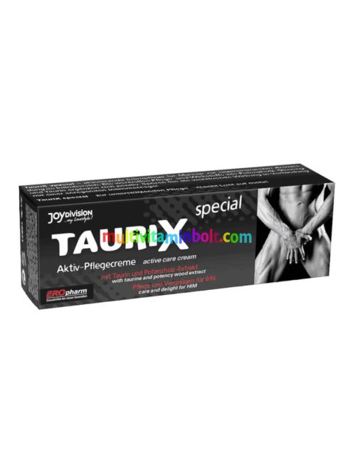EROpharm - TauriX stimuláló, erekció elősegítő krém - 40 ml