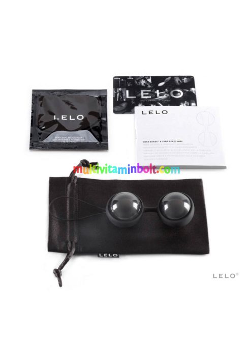 LELO Luna Noir - variálható gésagolyók