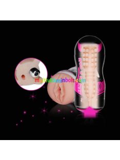 Sex In A Can -Vibrating Vagina Tunnel 1 - Lovetoy