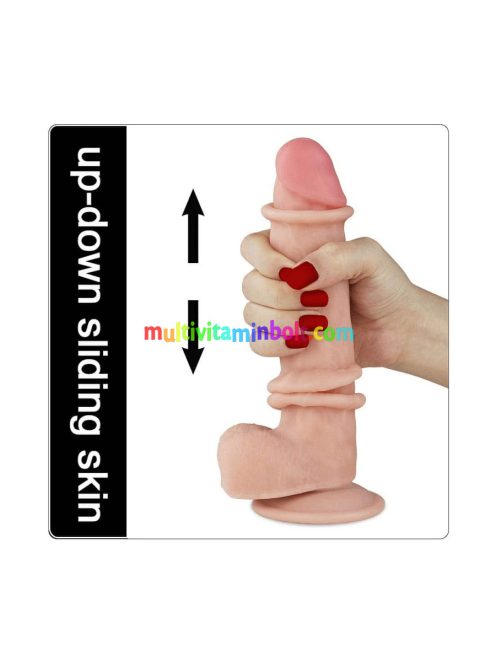 Lovetoy - Sliding Skin Dong 8 inch