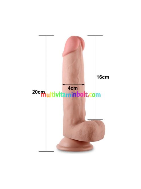 Lovetoy - Sliding Skin Dong 8 inch