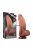 Lovetoy - Dual-layered Silicone Nature Cock Brown - 10 inch