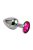 Rosebud Classic Metal Plug S Fuchsia