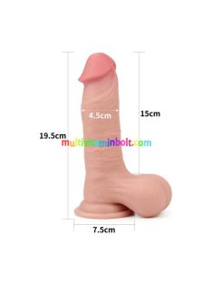 Lovetoy - Sliding Skin Dong 7.8 inch