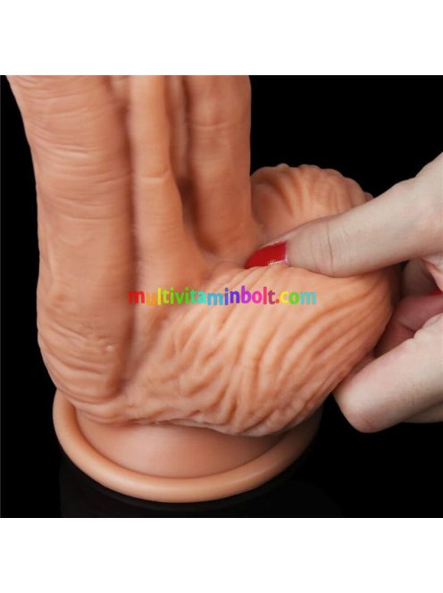 Lovetoy - Dual-layered Silicone Nature Cock - 10 inch