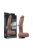 Lovetoy - Dual-Layered Silicone Nature Cock Brown - 10.5 inch
