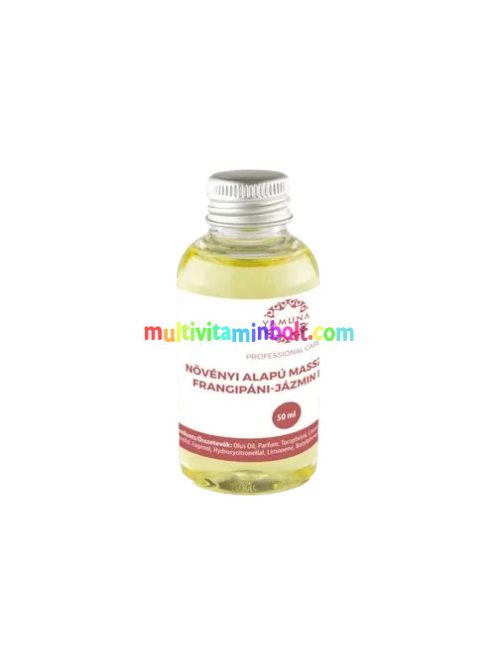 Frangipáni-Jázmin növényi alapú masszázsolaj - 50ml