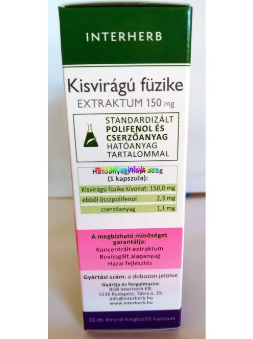 Napi1-kisviragu-fuzike-Extraktum-150-mg-30-db-kapszula-interherb