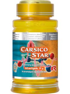   Carsico Star  60 db lágyzselatin kapszula Q10 koenzimmel, E-vitaminnal és L-karnitinnal - StarLife