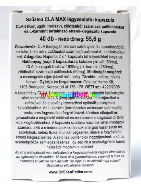 Szuztea-C-L-A-MAX-40-db-kapszula-testmozgassal-kombinalt-fogyokurahoz-dr-chen