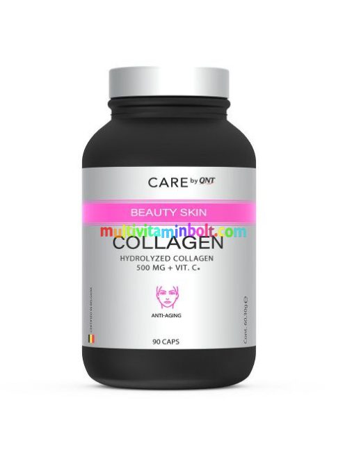 Collagen 90 db kapszula, 500 mg kollagén C-vitaminnal - QNT
