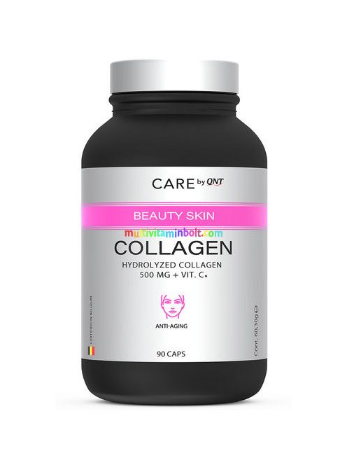 Collagen 90 db kapszula, 500 mg kollagén C-vitaminnal - QNT