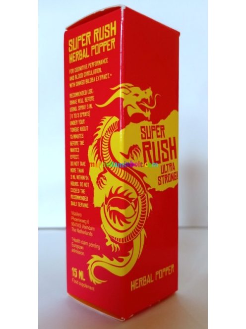 Tilstand Øjeblik oplukker Super Rush Ultra strong 15 ml, Herbal Popper - Rush, Poppers