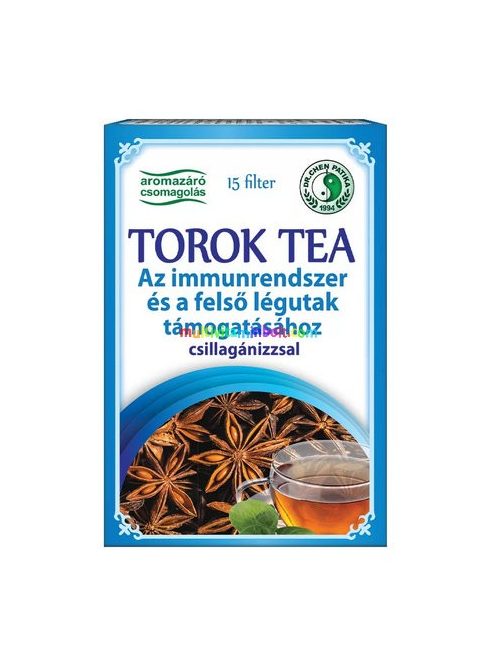 Torok tea 15 db filter, csillaganizs, astragalus, hársfa, kamilla teakeverék - Dr. Chen