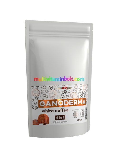 Ganoderma White Coffee Star 4 in 1, Instant Kávé  750 g, ginzenggel nagyon finom -  Starlife 