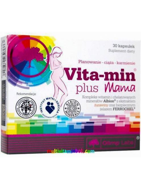 Vita-Min-Plus-mother-mama-Multivitamin-30-db-kapszula-szerves-olimp-labs
