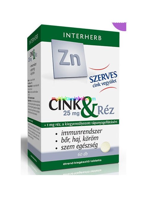 interherb-szerves-cink-25-mg-rez-tabletta-60-db