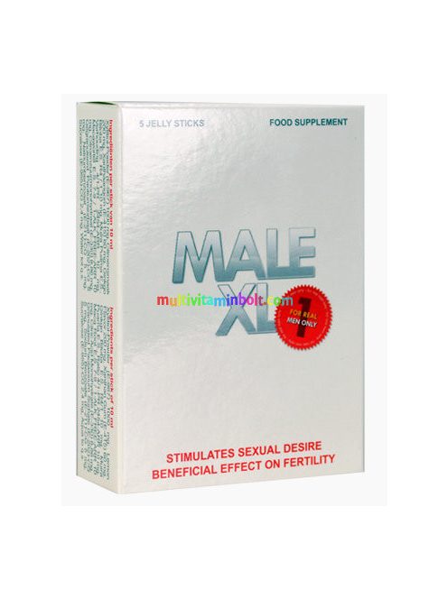 Male XL Oral Jelly 5x10 ml, étrend-kiegészítő zselé Férfiaknak 