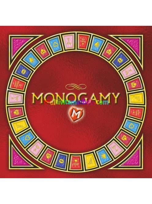 MONOGAMY - Egy szenvedélyes viszony... a Pároddal!  Társasjáték felnőtteknek, pároknak, 2 fő részére