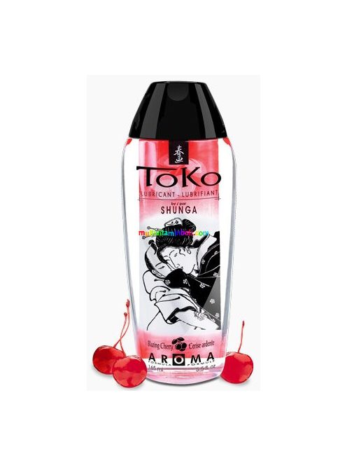 Toko-Blazing-Cherry-Lubricant-165-ml-cseresznye-izu-vizbazisu-sikosito-shunga