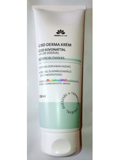 CBD DERMA krém 200 ml, bőrproblémák, sebek, ekcéma, akne, bőrpír, viszketés - HerbaDoctor