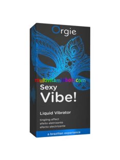 Orgie Sexy Vibe Liquid - folyékony vibrátor nőknek és férfiaknak 15 ml    Orgie Sexy Vibe Liquid - folyékony vibrátor nőknek és férfiaknak 15 ml