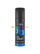 Orgie Sexy Vibe Liquid - folyékony vibrátor nőknek és férfiaknak (kék) 15 ml 