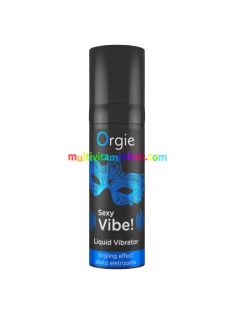 Orgie Sexy Vibe Liquid - folyékony vibrátor nőknek és férfiaknak 15 ml