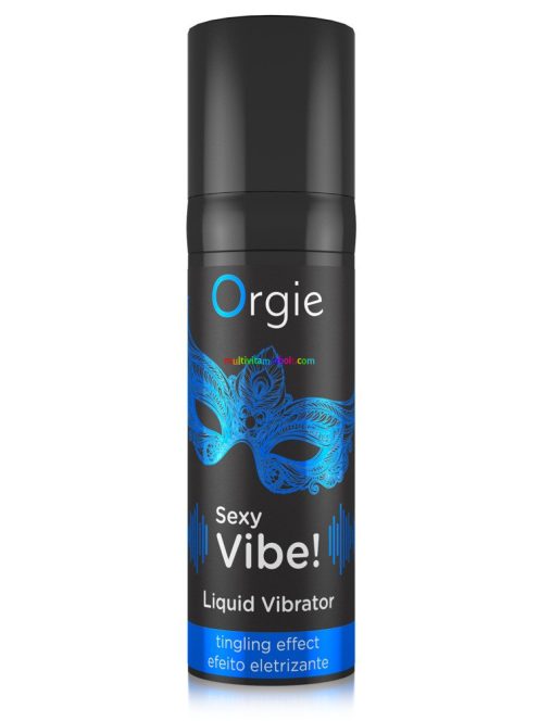 Orgie Sexy Vibe Liquid - folyékony vibrátor nőknek és férfiaknak 15 ml 