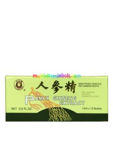   Panax Ginseng Extract ivóampulla 10 db 10 ml, méz, méhpempő, panax ginzeng gyökér - Dr. Chen