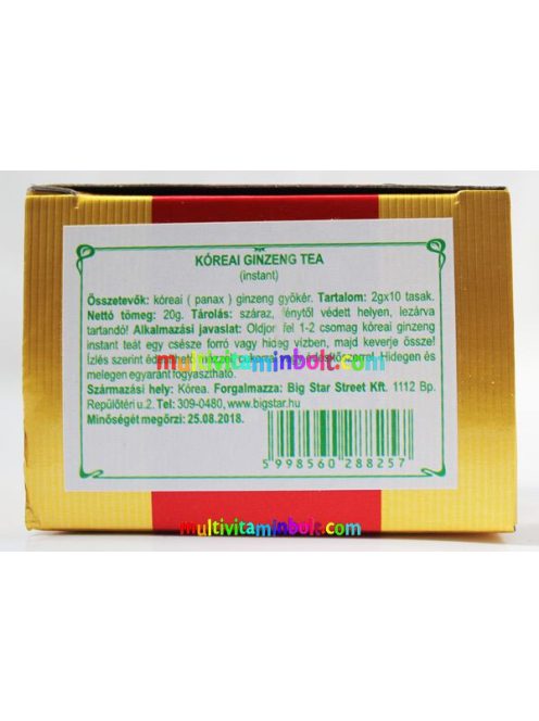 Koreai-ginseng-instant-tea-10-db-tasak-korean-ginzeng