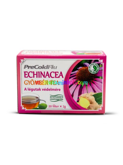Pre-Cold-Flu tea 20 db filter, Echinacea és gyömbér - Dr. Chen
