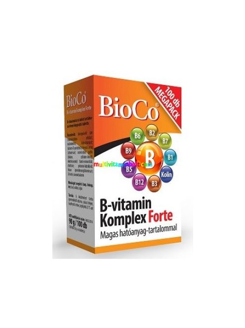 B-vitamin-Komplex-Forte-100-db-tabletta-kolinnal-Bioco-b-complex
