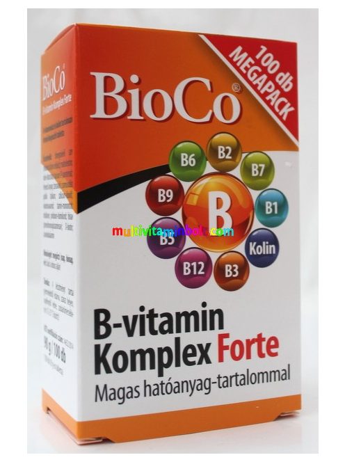 B-vitamin-Komplex-Forte-100-db-tabletta-kolinnal-Bioco-b-complex