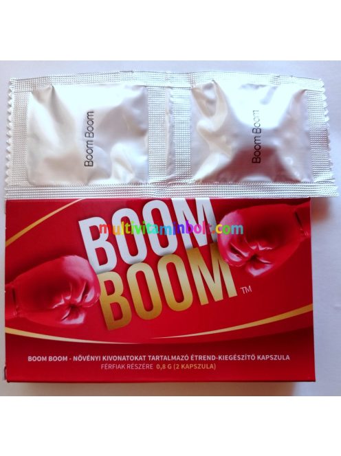 Extra erős potencianövelő  kapszula - boomboom