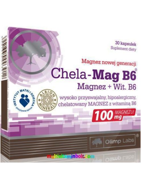 Chela-Mag-B6-30-db-kapszula-kelatkotesu-szerves-magnezium-olimp-labs