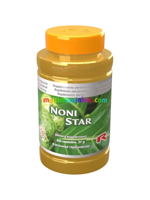Noni Star - noni gyümölcsöt tartalmaz, 60 db kapszula - StarLife