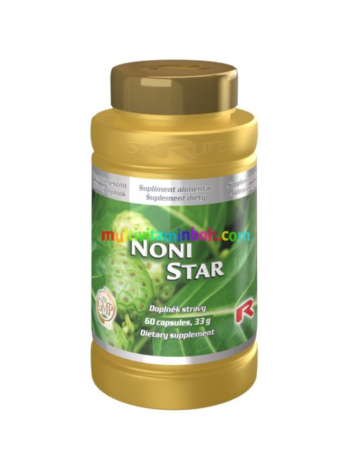 Noni Star - noni gyümölcsöt tartalmaz, 60 db kapszula - StarLife