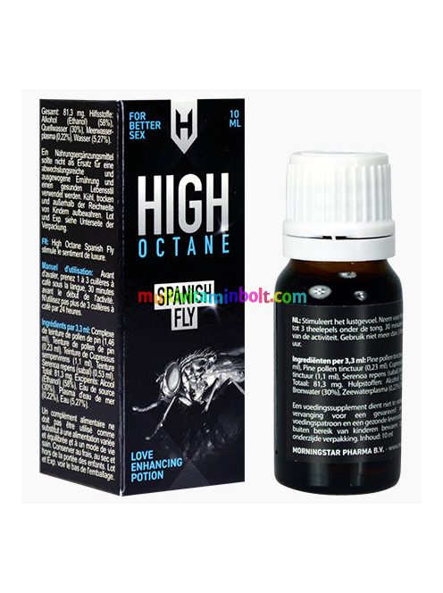 High Octane Spanish Fly 10 ml,  Nőknek és Férfiaknak, vágyfokozó hatású
