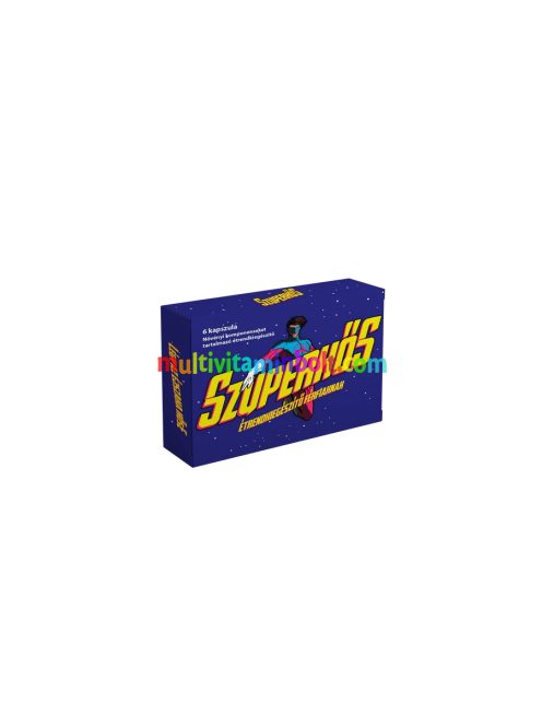Szuperhero 6 db kapszula Férfiaknak, potencianövelő, vágyfokozó hatású, mennyiségi kedvezmény