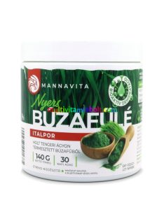 Búzafű italpor 200 g, Magas tápértékű, koncentrált étel, Bio multivitamin - Mannavita